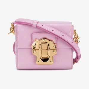 AUTHENTIC Dolce & Gabbana Lucia Lizard Crossbody